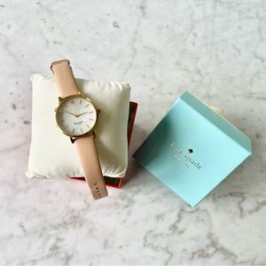 Kate Spade Nude Leather Watch